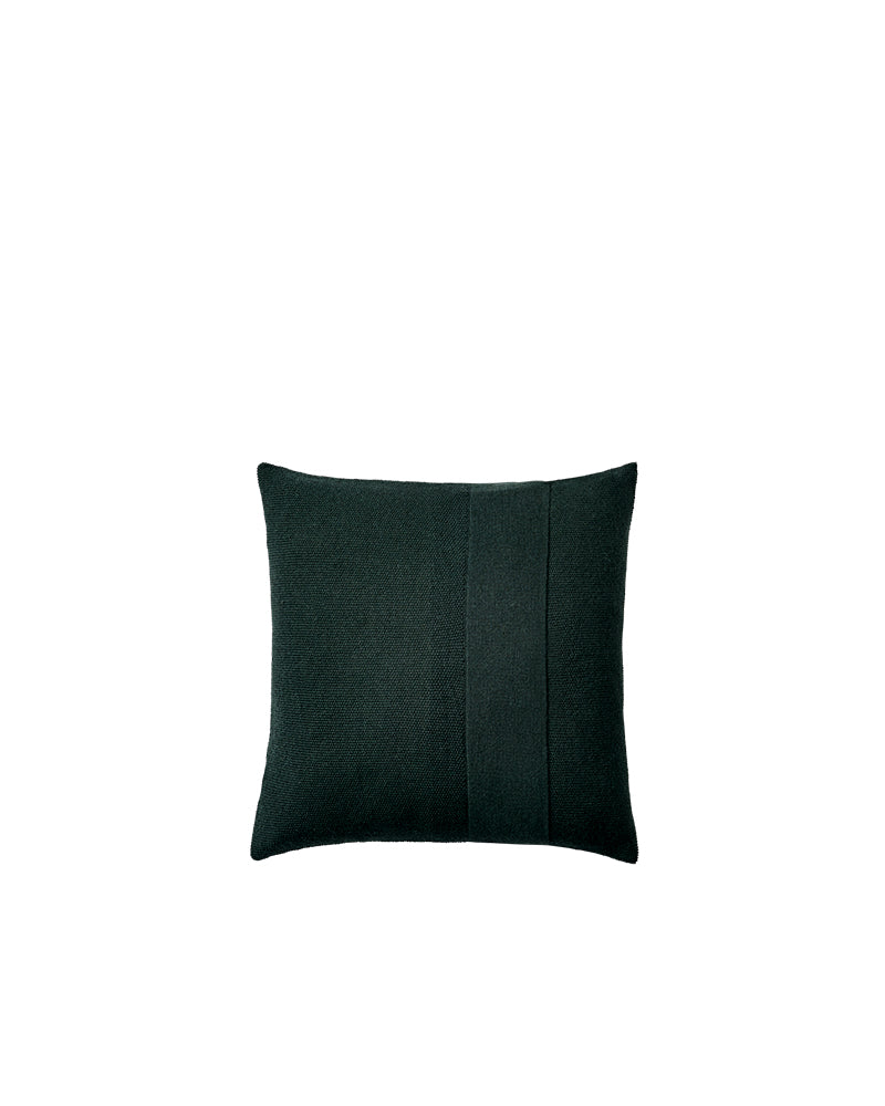 Layer - Dark green decorative pillow - Square